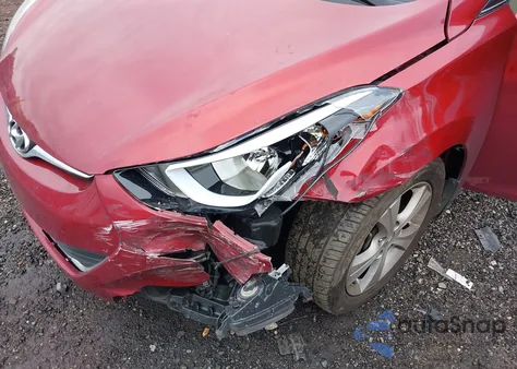 2016 Hyundai Elantra Value Edition from USA, damaged, VIN 5NPDH4AE2GH732722